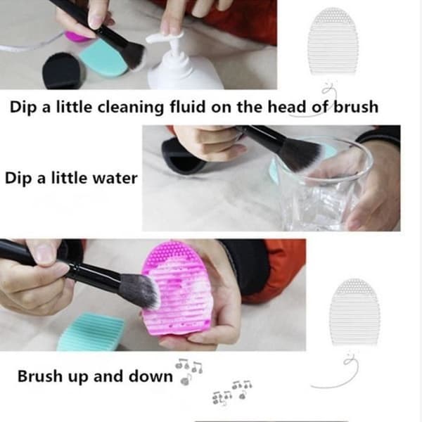 Brushegg Clean Wash Makeup Borstar