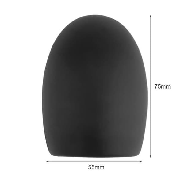 ZE161301 Silikonrengöring Kosmetisk Makeup Brush Foundation Tool Hand Cleaner Handskar