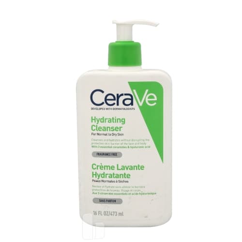 CeraVe Hydrating Cleanser w/Pump 473 ml Unisex