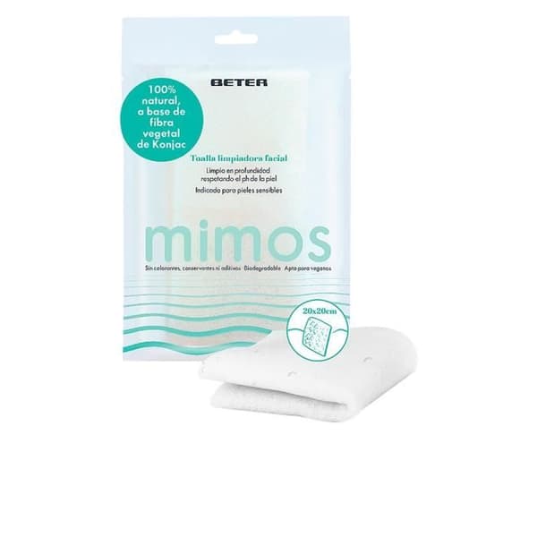 Beter - KONJAC TOALLA limpiadora ansiktsbehandling-Mimos