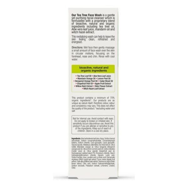 Rengörande ansiktsgel Bioactive Organic Dr.Organic DR00243 200 ml