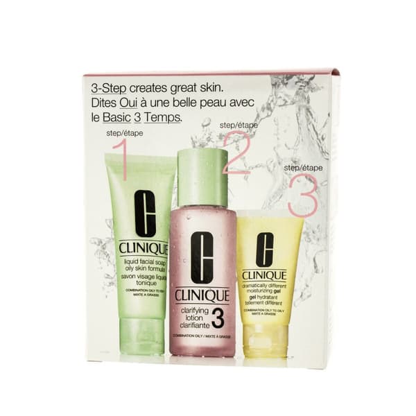 Kasvojen puhdistusgeeli Clinique CLARIFYING LOTION 3 Kappaletta