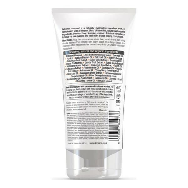 Ansikts eksfoliator Bioactive Organic Dr.Organic (125 ml)