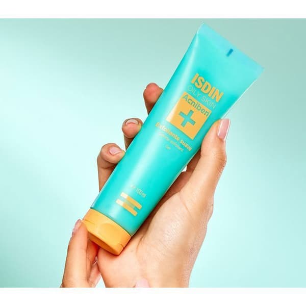Mild exfoliant - ISDIN - Acniben - 100 ml - Vegansk - För fet hud