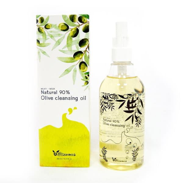 Elizavecca Natural 90 % oliivipuhdistusöljy 300 ml - Natural Cleansing Oil 90 % oliiviöljy