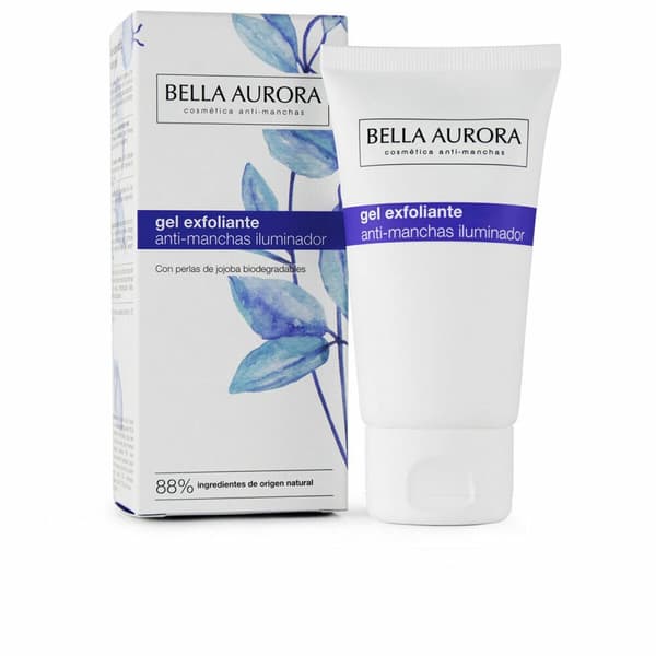 Ansiktsskrubbgell mot bruna fläckar Bella Aurora 2526094 75 ml