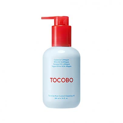 TOCOBO Calamine pore Control Cleansing Oil 200 ml - Meikinpoistoöljy ongelmalliselle ja rasvaiselle iholle