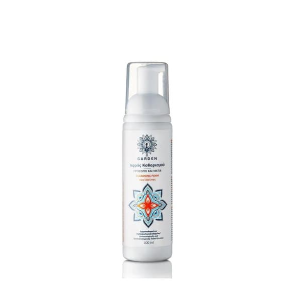GARDEN - PUHDISTUSVAHTO KASVOJEN JA SILMÄT, vaahto kasvojen ja silmien pesuun, 100 ml
