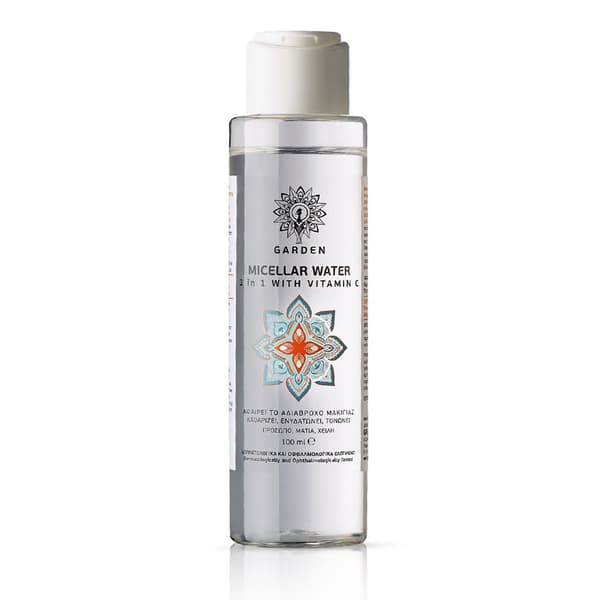 GARDEN - MICELLÄRVATTEN 3-i-1 MED C-VITAMIN, Micellärvätska med C-vitamin, 100 ml