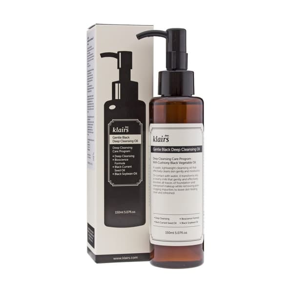 KLAIRS Gentle Black Deep Cleansing Oil 150 ml