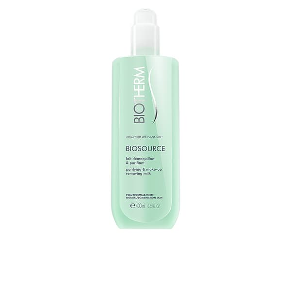BIOSOURCE purifying & make-up removing milk 400 ml