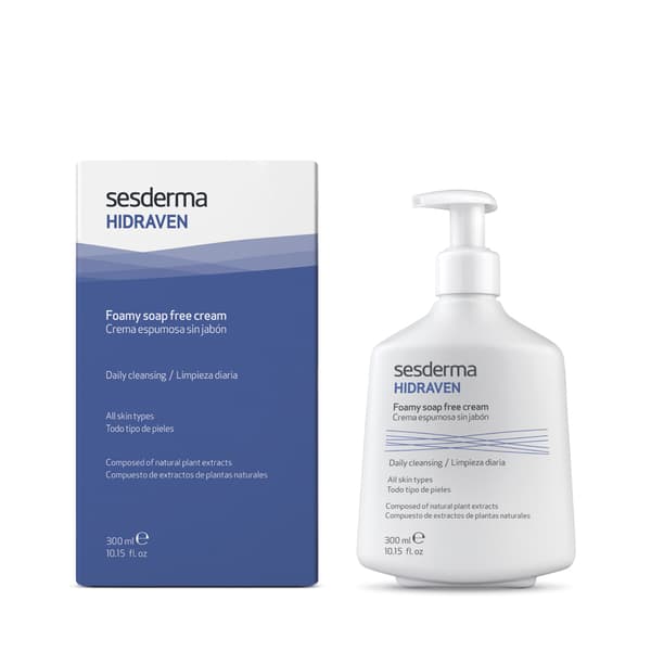HIDRAVEN soap-free foaming cream 300 ml