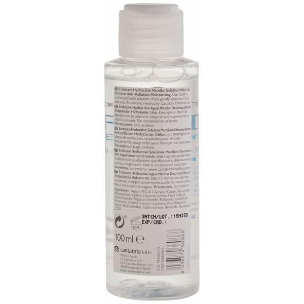 Sminkefjerner micellar water Endocare Hydractive 100 ml