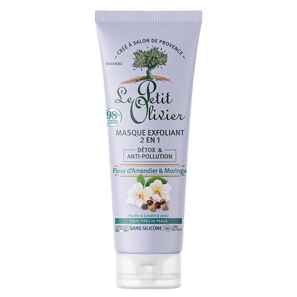 Le Petit Olivier Detox &amp; Anti-Pollution Exfoliating Mask 2 i 1 75ml
