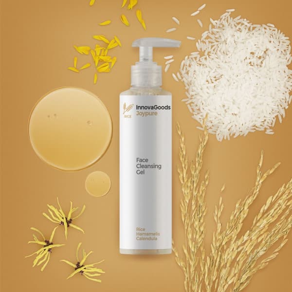 Rengörande ansiktsgel Rice Joypure InnovaGoods 200 ml