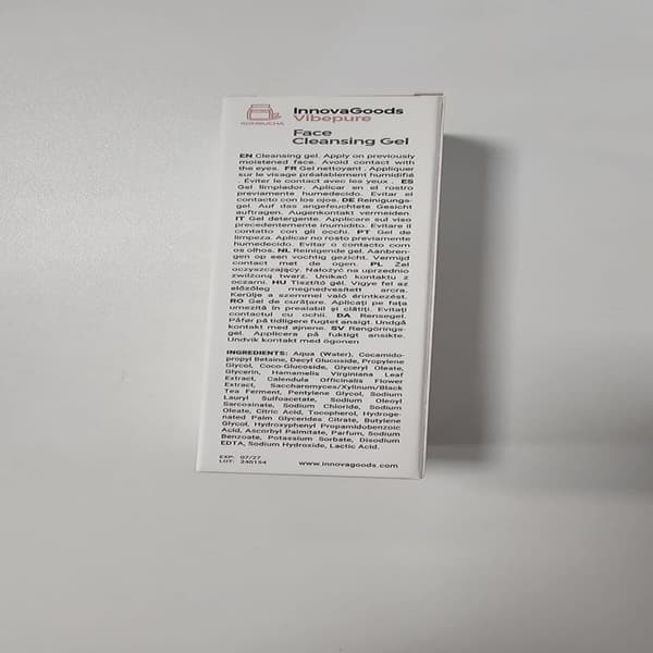 Rengörande ansiktsgel Kombucha Vibepure InnovaGoods 200 ml