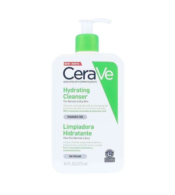 CeraVe Hydrating Rengöring 473ml - Normal Till Torr Hud