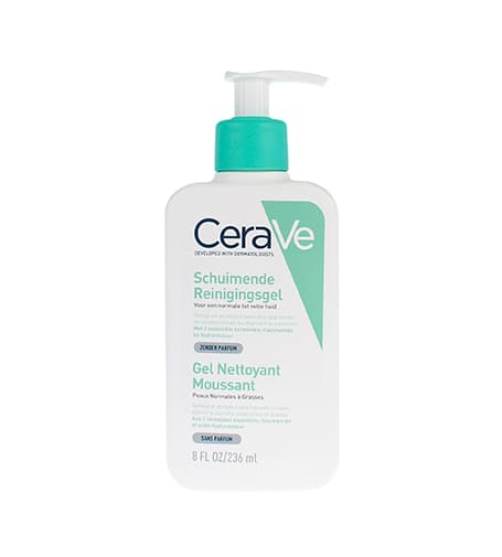 CeraVe Foaming Rengöring 236ml - Normal Till Oljig Hud