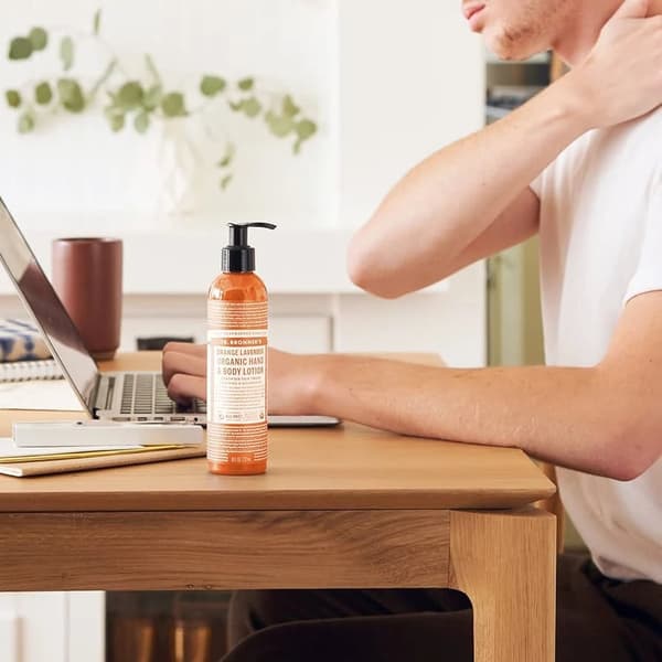 Dr. Bronner's® Organic Body Lotion Appelsiini-Laventeli 240 ml
