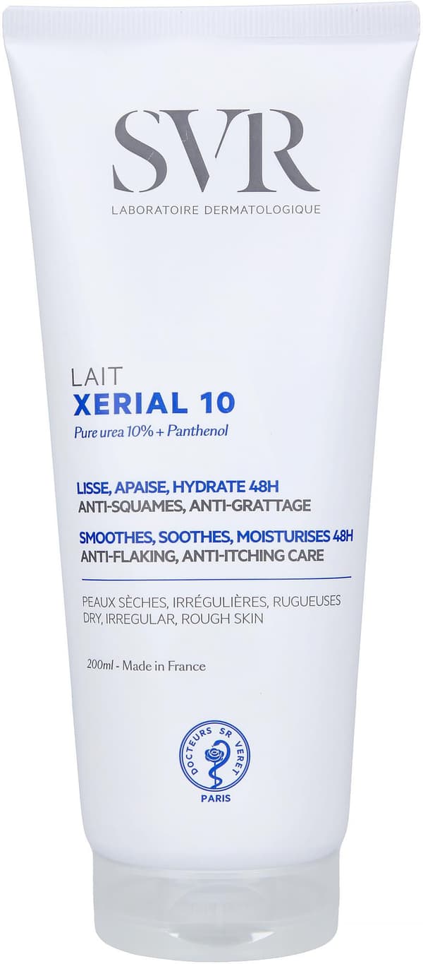 SVR® Xerial 10 Anti-Flaking, Anti-Itching Care Kroppskräm 200 ml