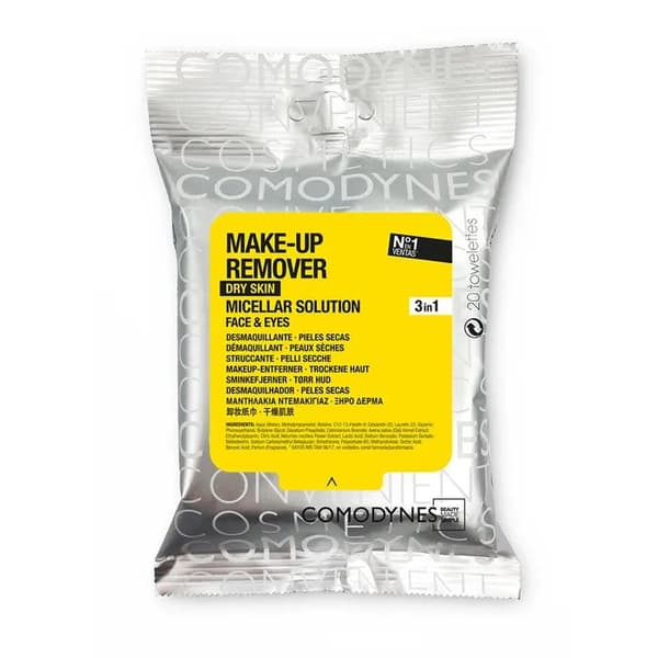 Comodynes® Micellar Solution makeupfjernerservietter 20 stk.