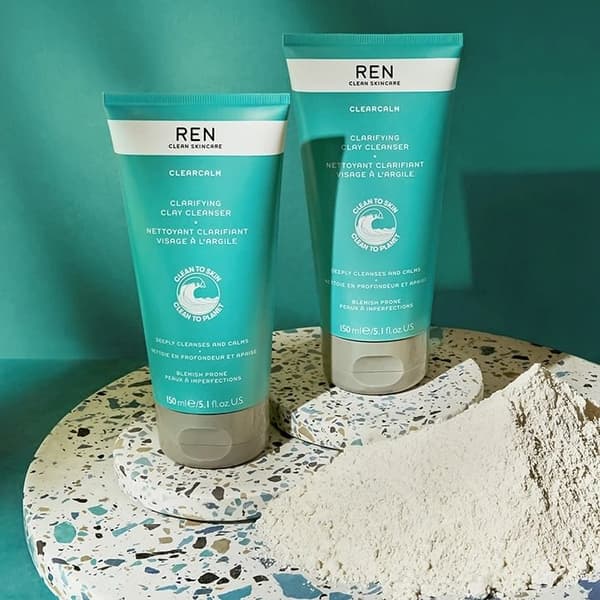 Ren® Clearcalm Clarifying Clay Ansiktsrengöring 150ml