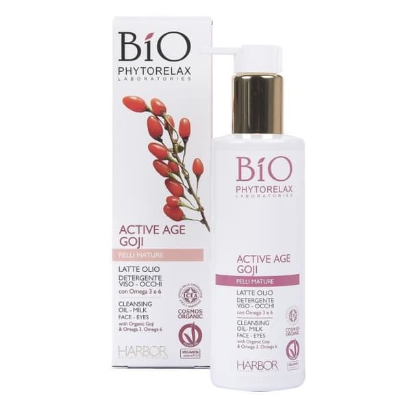 HARBOUR Goji Makeup Remover Milk Nourishing Oil Ansiktsögon 200 Ml