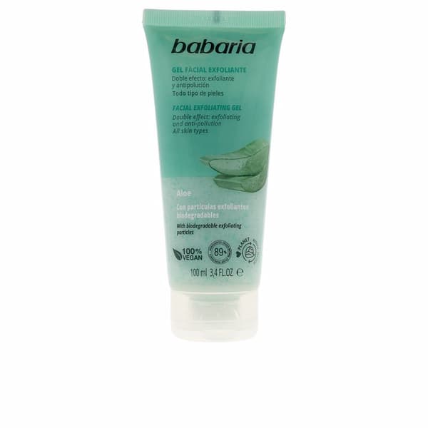 Facial exfoliating gel Babaria Aloe Vera 100 ml