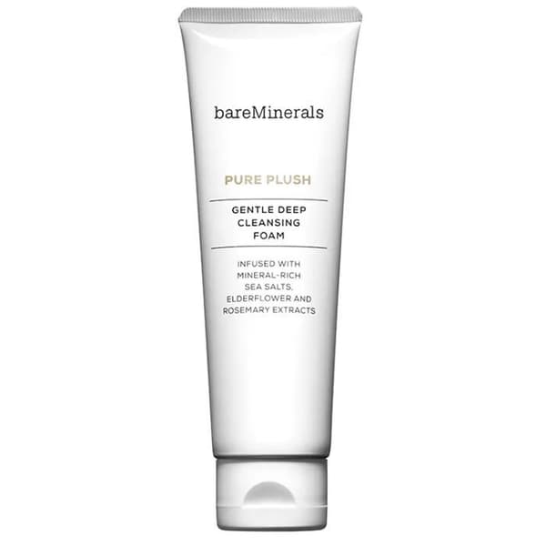 BARE MINERALS PURE PLUSH gentle deep cleansing foam 120 gr