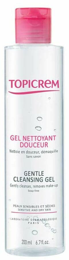 Facial Cleansing Gel Topicrem Hydra+ 200 ml