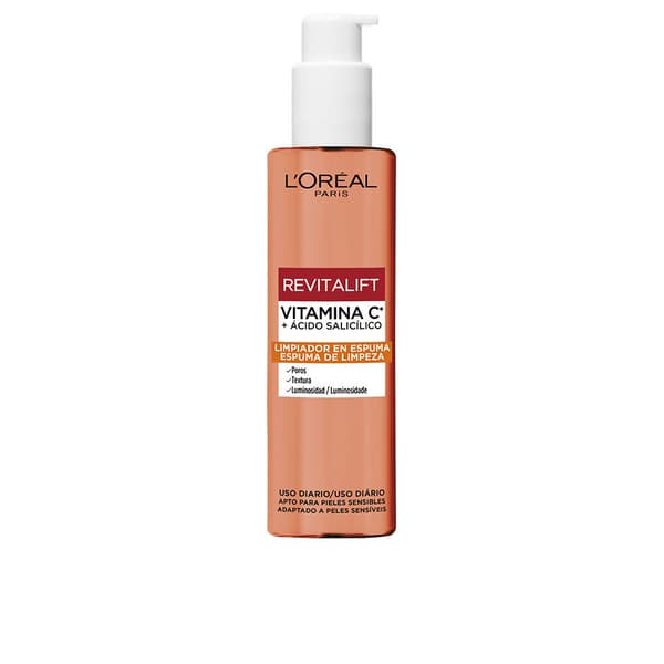 L'ORÉAL PARIS REVITALIFT VITAMIN C + SALICIC ACID cleansing foam 150 ml