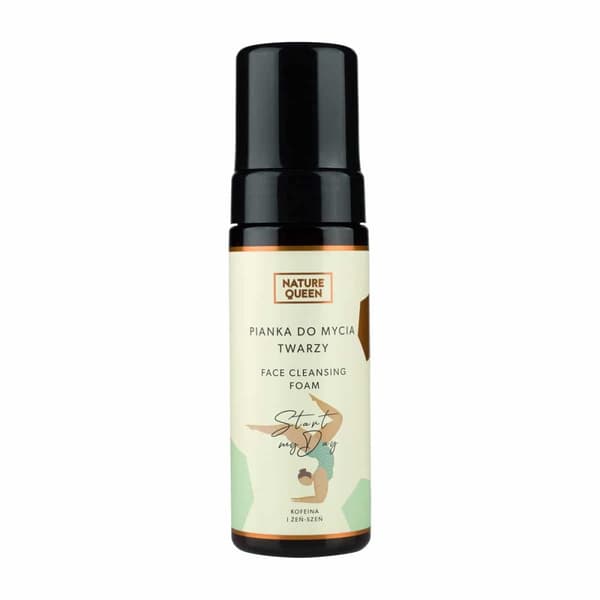 Nature Queen Foaming Facial Cleanser Start My Day 175 ml - Kasvojen puhdistusvaahto