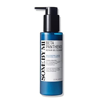 SOME BY MI Beta panthenol korjausgeeli puhdistusaine 120 ml - herkkä kasvojen puhdistusgeeli