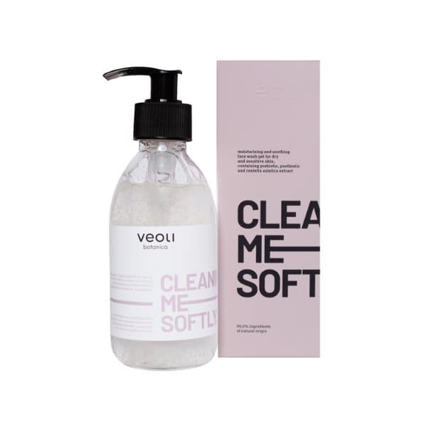 Veoli Botanica Cleaning Me Softly kasvojenpesugeeli, 190 ml