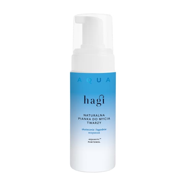 HAGI AQUA ZONE - Mild ansiktsrengöringsskum, 150 ml