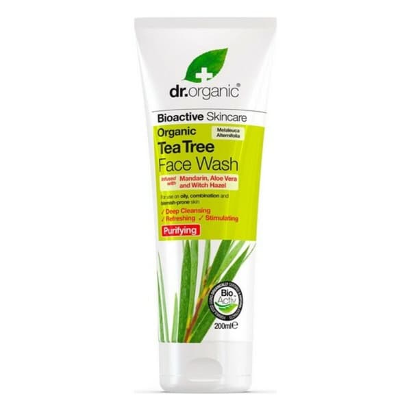 Rengörande ansiktsgel Bioactive Organic Dr.Organic DR00243 200 ml