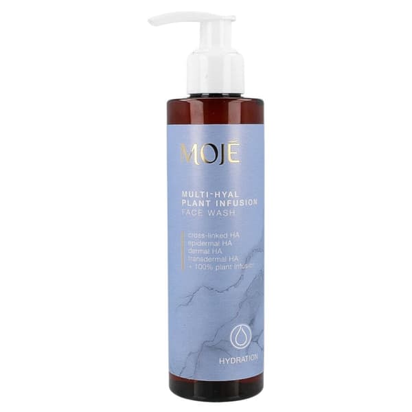 MOJÉ HYDRATION Multi-hyal Plant Infusion Face Wash 200 ml - puhdistava ja kosteuttava kasvojen pesugeeli