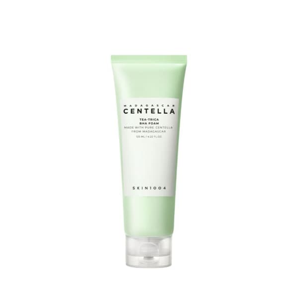 SKIN1004 Madagascar Centella Tea-Trica BHA Foam 125 ml - mieto puhdistusvaahto