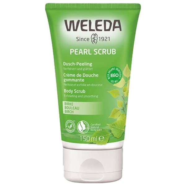 Kroppsskrubbkräm - Weleda - Björk - 150ml - Vegansk - Alla hudtyper