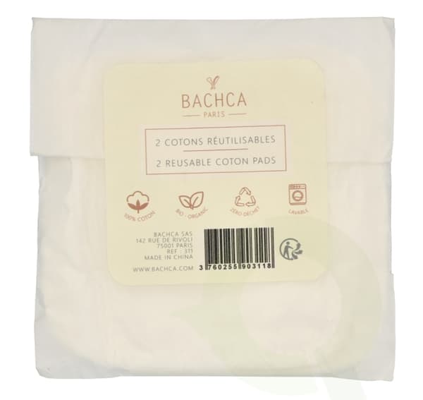 Bachca Paris Reusable Makeup Remover Pads Set 2 piece 2 Pieces