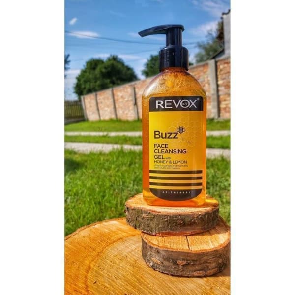 Revox Facial Cleansing Gel 180ml Buzz - Alla hudtyper - Trött - Cruelty Free