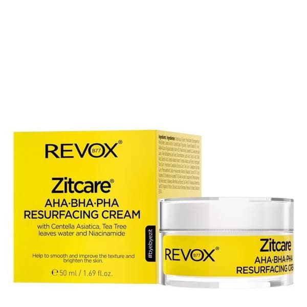REVOX ZITCARE AHA BHA PHA Resurfacing Cream 50ml
