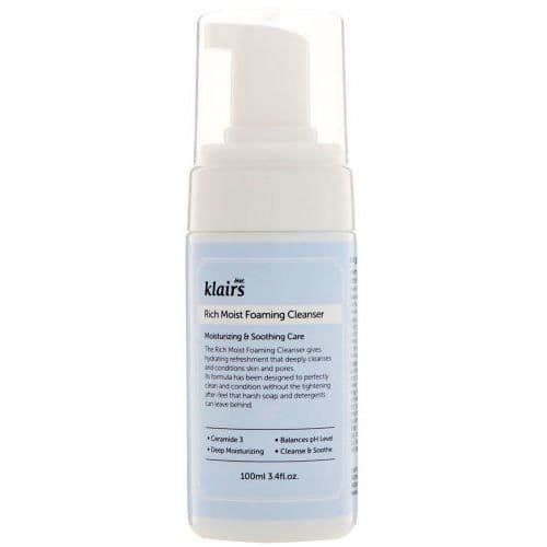 Rich Moisturizing Cleansing Foam 100 ml