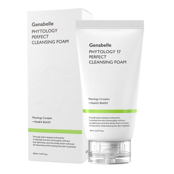 Genabelle Phytology 17 Perfect Cleansing Foam 150 ml - rengöringsskum för att tvätta ansiktet