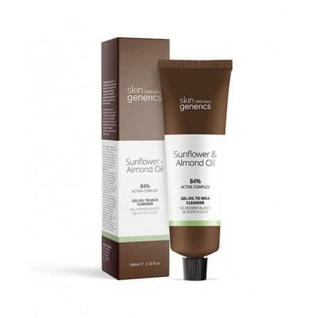 HUDGENERIK ROSTRO Y OJOS SOLBLOM DESMAQUILLANTE GEL + MANDELOLJA 100 ML