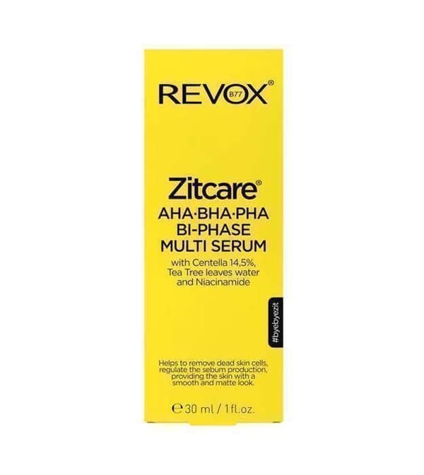 REVOX ZITCARE AHA BHA PHA Multi-Serum Bi-Phase