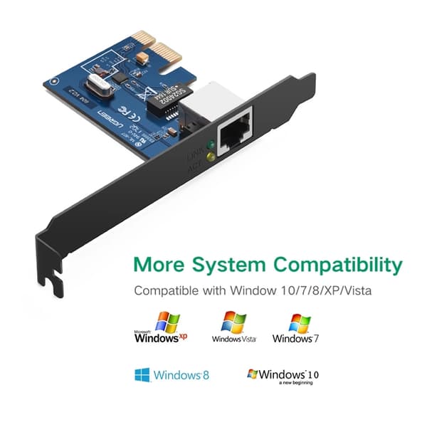 Ugreen PCI-E network card Gigabit 10/100/1000Mbps