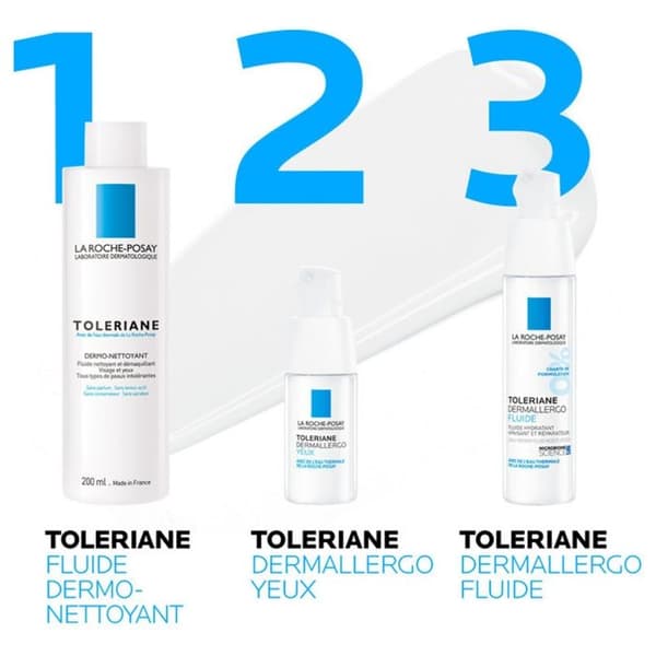Dermo-rengörande - LA ROCHE - TOLERIANE - 400 ml - Hypoallergenisk - Känslig hud