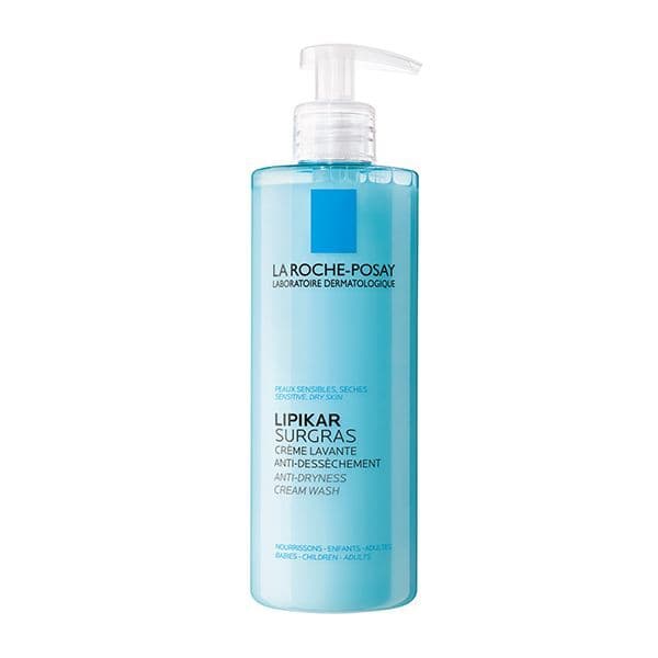 La Roche-Posay Lipikar Surgras Rengöringskräm för Känslig och Torr Hud | 400ml