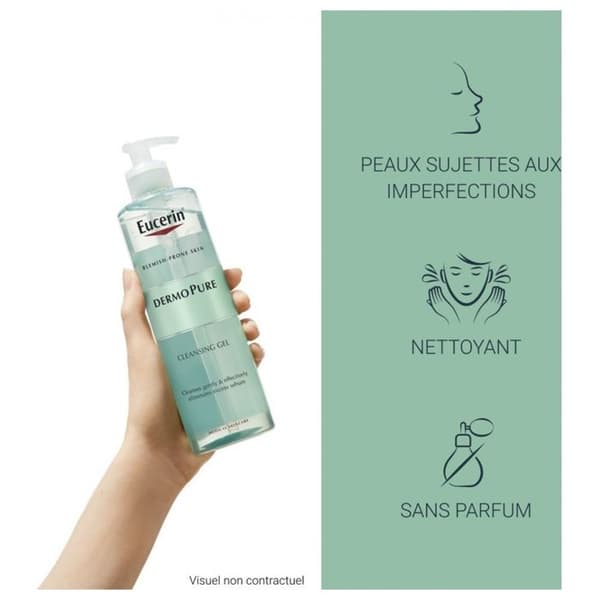 Eucerin DermoPure Cleansing Gel Acne-benägen hud 400ml